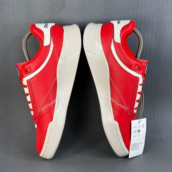 Reebok Keith Haring x Club C Legacy 'Three-Eyed Smiling Face' shoes mens size 8 - Picture 5 of 8